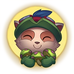 Teemo holding mushrooms